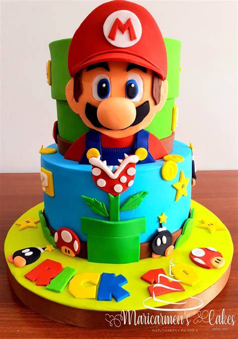 pastel de mario bros|mario bros tortas.